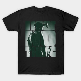 I Fear Nothing Modern Soldier T-Shirt